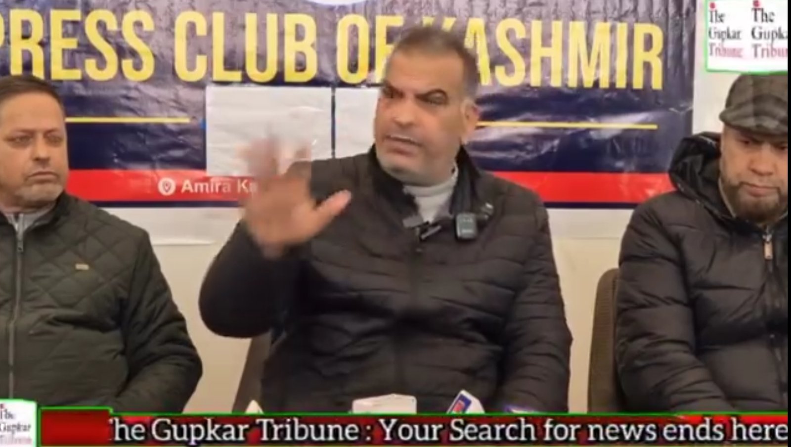 Lal Chowk Traders Association and JK Contractors Association Address Pressing Issues in Srinagar Press Conference